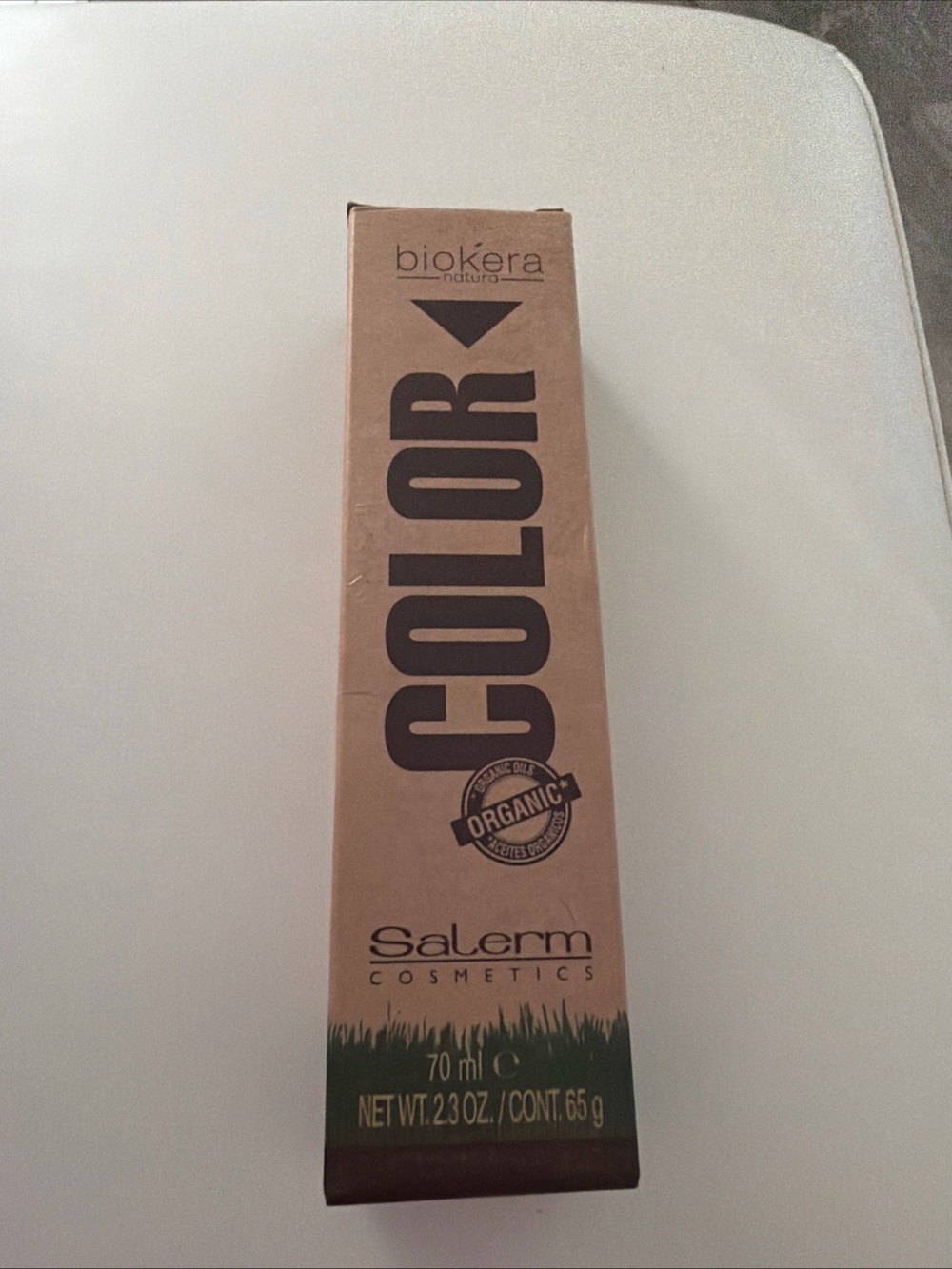 Color Organic Hair Color Salerm Biokera - 10,1- Ash Platinum Blonde